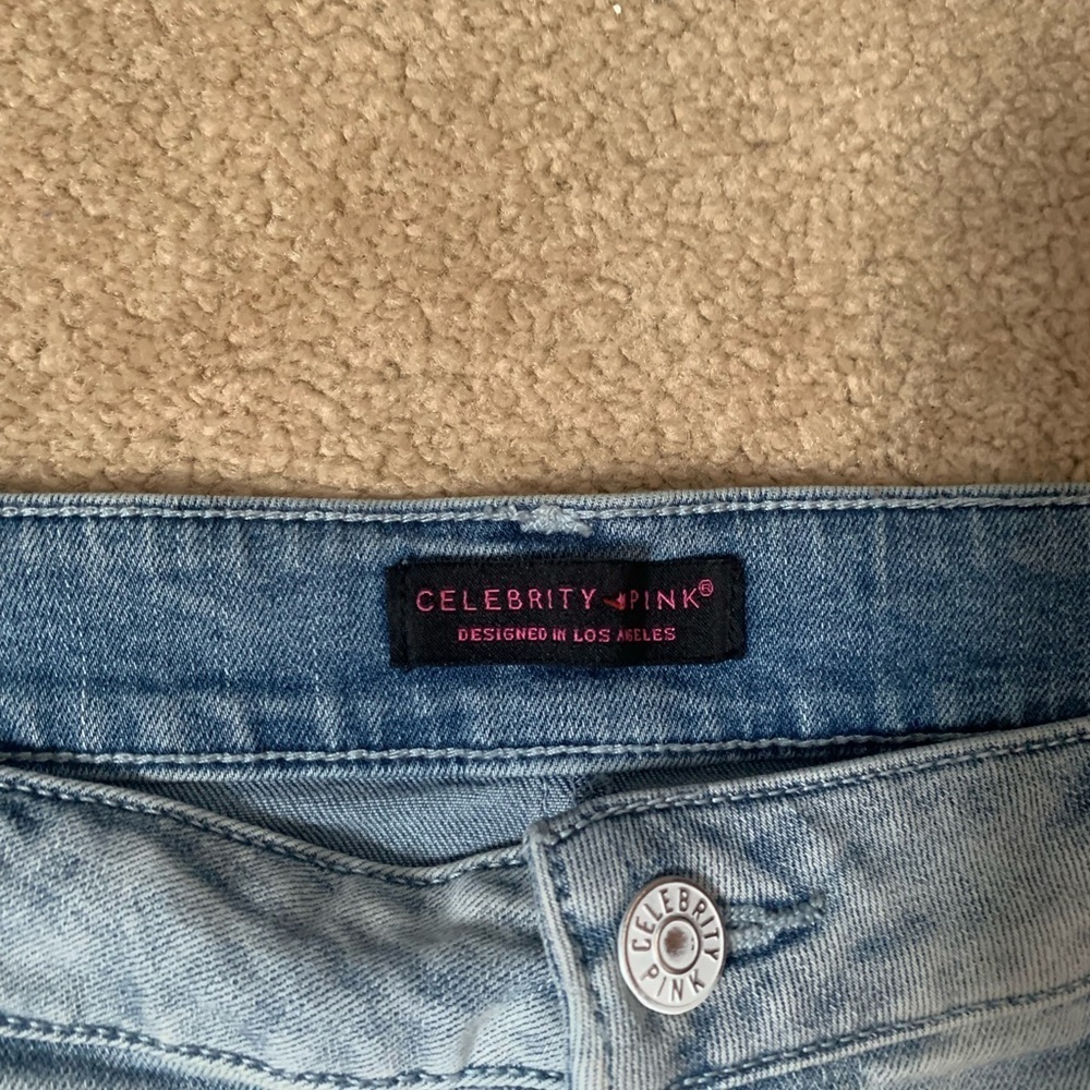 Celebrity Pink jean skirt size 13 - Picture 2 of 7